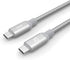 ADAM elements CASA C100+ USB3.1 Gen 2 USB-C to USB-C 5A/100W PD Cable, Sync Data Speed up to 10Gbps (3.3ft, Silver)...