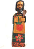Altiplano Medium San Pasqual Kitchen Saint - 8" Tall Hand Carved, Made in Guatemala...