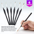 Testors Plastic Cement Glue and Pixiss Miniatures Paint Brushes - Strong, Fast Drying Model Glue for Model Cars, DND Miniatures - Fine Detail Roun...