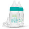 Evenflo Feeding Balance + Wide Neck Printed Bottles, 9oz 2pk, with Pacifier...