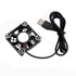 Portable Cell Phone Cooler, Stickable USB Cooling Pad for Cellphone, Compact Fan Holder Phone Cooler, Universal Cooling Fan for Mobile Phone Table...