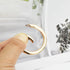 10 pcs 3/4 inch(19mm) Small Round Carabiners Clips Metal Trigger Spring O Rings Snap Hooks DIY Charms Accessory for Keychains Bags Purses Crafts M...