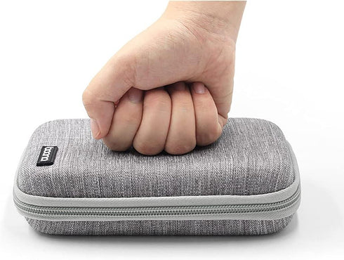 Hard Shell Diabetic Supplies Bag Carrying Case Organizer For Diabetes Testing Kit, Blood Glucose Monitor Kit with Meter, Blood Sugar Test Strips, ...