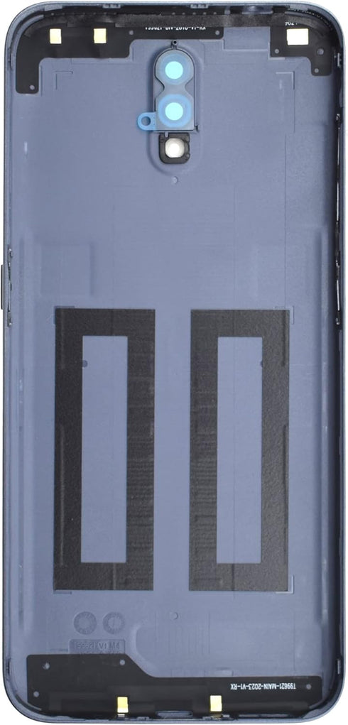 Grey Plastic Back Panel Cover Replacement for Nokia 2.3 with Volume Button Power Button Rear Camera Frame Rear Camera's Lens and Installation Inst...