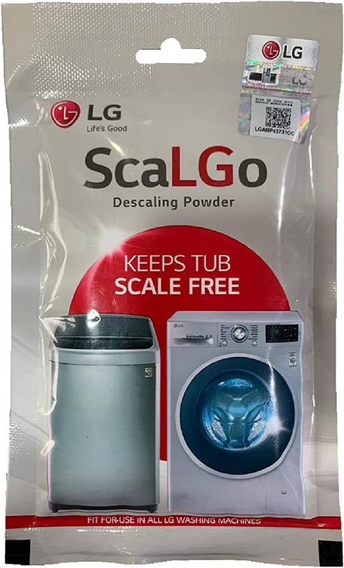 LG ScaLGo Original Descaling Powder For Washing Machines 100 Gram (With Authenticity Scan Code)...