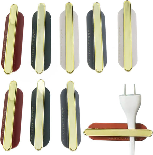 8 Pack Cable Clips Wire Organizer Cable Management USB Cable Holder Cord Clips Cord Holder for Desk Home and Office...