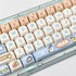 Sumgsn MOA Profile Keycaps 138 Keys Yellow Cute Duck PBT DYE-SYB Keycap for Mx Cherry Mechanical Keyboard GH60 GK64 FC660M RK860 RK987 RK61...