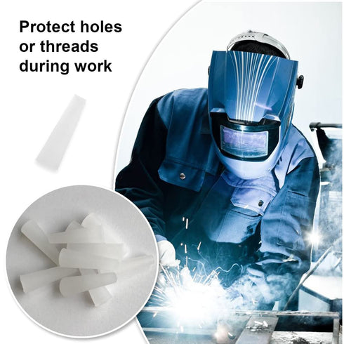 50 Pcs Laboratory Rubber Bungs Universal Rubber Plugs Universal Solid Rubber Stoppers for Powder Coating Painting Anodizing Plating Sandblasting...