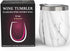 CHILLOUT LIFE 12 oz Stainless Steel Tumbler with Lid - Wine Tumbler Double Wall Vacuum Insulated Travel Tumbler Cup for Coffee, Wine, Cocktails, I...
