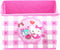 Kerr's Choice Cute Desk Box for Girls - Kawaii Storage Box, Foldable Baskets | Office Desk Room Decoration...