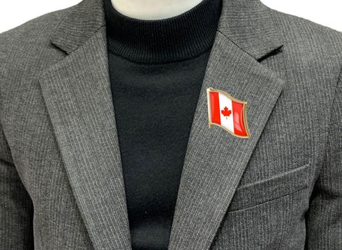 Country Flag Pin Badge International Travel Brooch Metal Alloy Souvenir Pin for Hat Clothes Backpack...