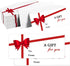 Holiday Currency Envelopes Money Envelopes for Cash Gifts 2.88 x 6.5 Inch Red Bow Design Envelopes Ideal for Cash Check Coin Mailing Gifts Busines...