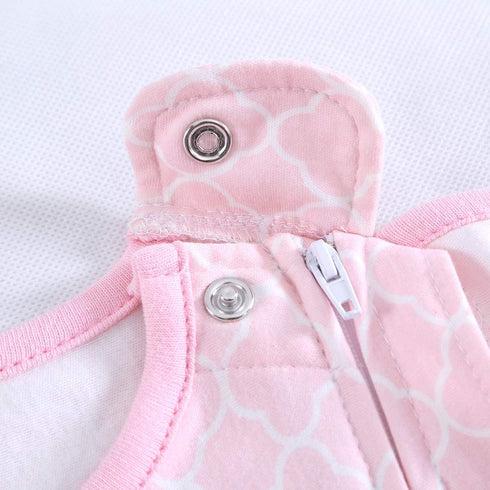 Swaddle Sack for Baby Babies 3-Ways Adjustable Swaddling Sleeping Bag Cotton Wearable Blanket for Newborn Boys and Girls (Pink, 6-12 Months)...