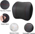 Car Headrest,Car Seat Neck Rest Pillow,Comfort Headrest Cushion for Chair,100% Memory Foam Cervical Support,Leather Headrest for Driving,Relieve N...