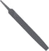 6-inch Flat Medium Cut File Double Cut Teeth High Carbon Steel Hand File Single Cut Hardened without Handle Ideal for Wood, Metal, Plastic...