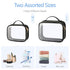 PACKISM Clear Makeup Bags - TSA Approved Toiletry Bag with Handle Large Opening, Clear Toiletry Bags for Traveling Travel Essentials, Clear Travel...