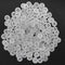 200Pcs 11mm Sewing Shirt Resin Button 4 Hole Faux Pearl Fininsh (White)...