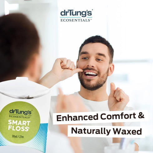 Dr. Tungs Smart Floss - 30 Yards - Case of 6...