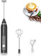 Rechargeable Electric Milk Frother - 3 Speeds, Stainless Steel Whisk for Bulletproof Coffee, Cappuccino, Chocolate, Tea, Matcha...