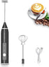 Rechargeable Electric Milk Frother - 3 Speeds, Stainless Steel Whisk for Bulletproof Coffee, Cappuccino, Chocolate, Tea, Matcha...