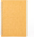 DSTELIN 9 inch x 6 inch, 100GSM, Blank Spiral Notebook, 1-Pack, Soft Cover, Sketch book, 160 Pages / 80 Sheets, (Brown)...