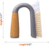 Full Circle Grunge Buster Grout & Tile Scrub Brush, Purple...