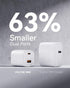 VOLTME USB C Charger 30W, 2-Pack Dual Port Fast Charger Block, Compact Wall Charger Foldable Plug Adapter for iPhone 14 13 12 11 Pro Max Mini, Sam...