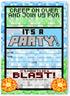 Pixel Party Invitations - 20 Invitations + 20 Envelopes - DOUBLE SIDED - Video Game Invitations - Game Truck Party Supplies - Brights 20ct...