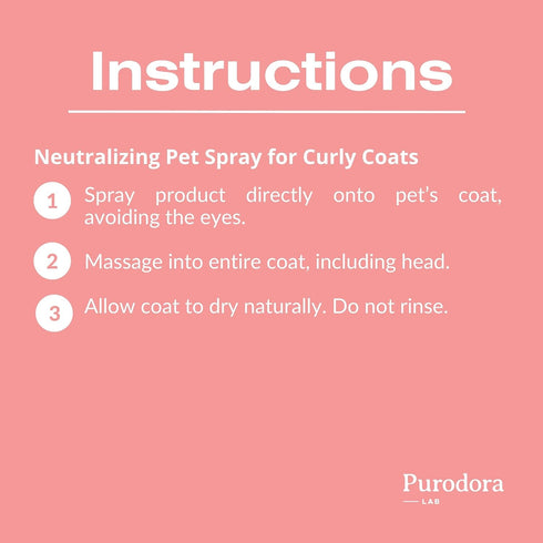 Deodorizing Between-Bath Dog Odor Neutralizer (Curly Coats, 8 Oz)...