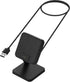 kwmobile Docking Station Compatible with Xiaomi Redmi Watch 4 - Charging Charger Cable with Stand - Black...