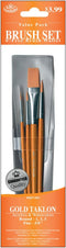 Royal & Langnickel Paintbrushes, Various, 4/Pkg...