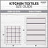 AMOUR INFINI Cotton Kitchen Dish Cloths Set of 8 – Highly Absorbent, Super Soft Premium Terry Cleaning Cloth (12"x12" Inch) Premium Dishcloths for...
