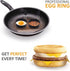 Yevior 4 Pack Eggs Rings,Round Egg Cooker Rings For Frying Shaping Cooking Eggs,Egg Maker Molds Kitchen Gadgets Egg Cooking Rings (4Pack)...