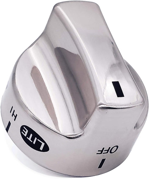 YMDparts 318282310 Surface Burner Knob Replacement Compatible with Some Frigidaire Kenmore Gas Range/Stove Replaces Part Numbers AP3774164, 1062940, AH979119, EA979119, PS979119