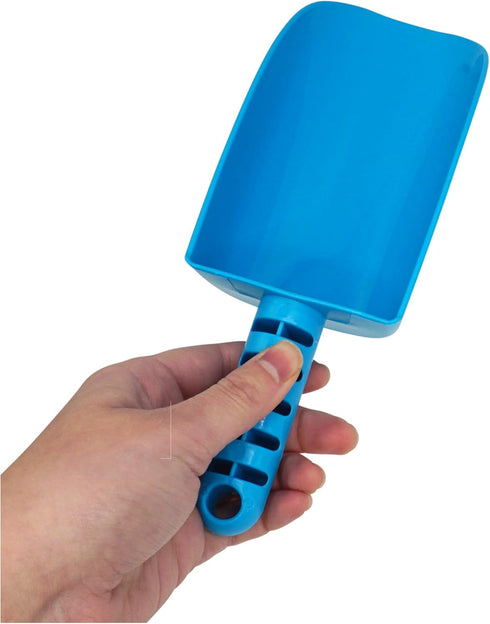 4E's Novelty 4 Pack Beach Shovels 8 Inch, Heavy Duty Plastic Sand Shovel for Kids, - Great for Planting Gardening Shovels for Toddlers, Outdoor Di...
