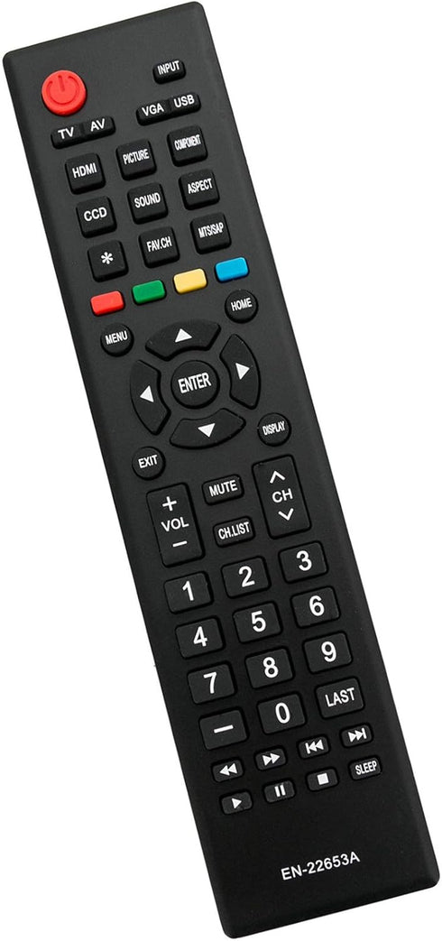 EN-22653A EN22653A Replace Remote Control fit for Hisense LED LCD TV HDTV 32K20D 32A320 39A320 40H3 40K20D 40K24D 40K360M 40K360MN 42A320 46K360M ...