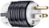 Legrand Pass & Seymour PS5266XCCV4 15 Amp 125V Straight Blade Extra Hard Use Specification Grade Plug, NEMA 5-15P, Black/White (1 Count)...