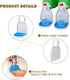 WEYICHUANG Laundry Detergent Drip Catcher, Laundry Detergent Cup Holder,Fabric Softener Gadget Cup Holder,Tidy Laundry Room,No More Mess or Leaks(...