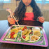 Genuine Fred DINNER WINNER, Enchanted Forest Kid's Dinner Tray - Award Winning - Picky Eater Solutions for Kids and Toddlers - Fun Mealtime - Divi...