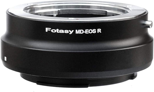 Fotasy Minolta MD Lens to Cannon EOS RF Mount Adapter, MD EOS R Adapter Ring, Adapter for Minolta MD MC Rokkor Lense, Compatible with Canon EOS R ...