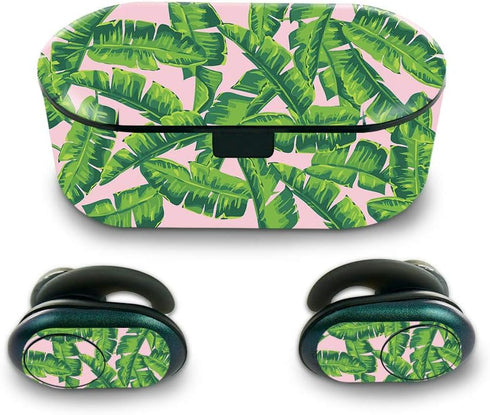 MightySkins Skin for Skullcandy Push Wireless Earbuds - Jungle Glam | Protective, Durable, and Unique Vinyl Decal wrap Cover | Easy to Apply, Remo...