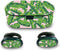 MightySkins Skin for Skullcandy Push Wireless Earbuds - Jungle Glam | Protective, Durable, and Unique Vinyl Decal wrap Cover | Easy to Apply, Remo...