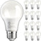 VOLIVO 12 Pack A19 LED Light Bulbs, Daylight 5000K, 9W(60 Watt Equivalent), 800 Lumens, 120V, E26 Standard Base, Non-Dimmable LED Bulb, UL Listed ...