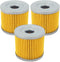 KN-131 Oil Filter Fit for Hyosung Vehicles GA125 97-01 GF125 98-03 Suzuki DR100 83-90(3 Pack)...