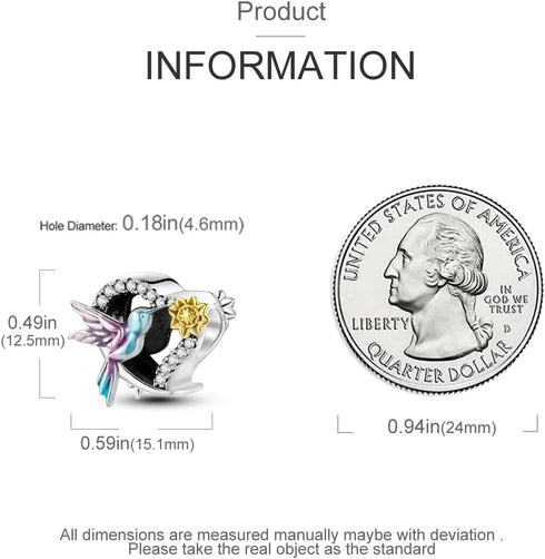 MULA 925 Sterling Silver Charms for Bracelets and Necklaces Dangle Pendants Beads Family Tree Charms Jewelry Gift for Women...