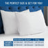 Waterproof Pillow Protector Queen (2-Pack) - Zippered, Hypoallergenic, Dust Mite & Bed Bug Proof, Allergy Pillow Covers...