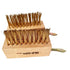Moss Removal Deck Crevice Cleaning Tool- 2 Paver Brushes Tool for Weeding Between Pavers, Wire Brush with Weed Hook, Deck Cleaner, Crack Weeder, P...