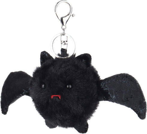 Apricot Lamb Cute Toys Plush Halloween Bat Stuffed Animal Soft Keychain for Kids Bag, Purse, Backpack, Handbag (Black Bat?4 Inches)...