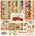 Carta Bella Paper Company Fall Break Collection Paper Kit, Orange/Yellow/Blue/Brown/Tan/Red...