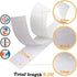 16.5Ft x 1 Inch Self Adhesive Strips, Heavy Duty Strong Back Sticky Fastening Tape,Nylon Fabric Fastener Mounting Tapes for Sewing, Crafting,DIY- ...